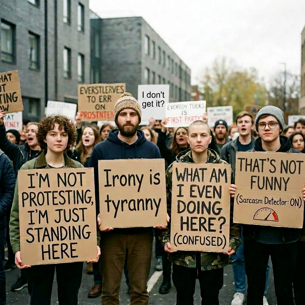 Protesters Target Local Comedy Club for Not Accommodating People with No Sense of Humor