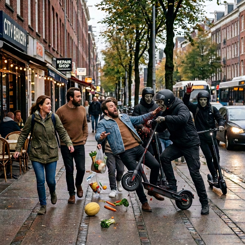 New Reality Survival Series Explores the Fun of Watching People Trying to Dodge E-Scooters