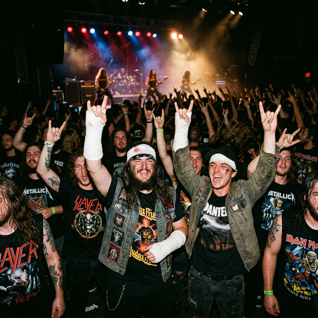 Two People Found at Local Death-Metal Concert With Life-threatening Injuries Obviously Know How To Party